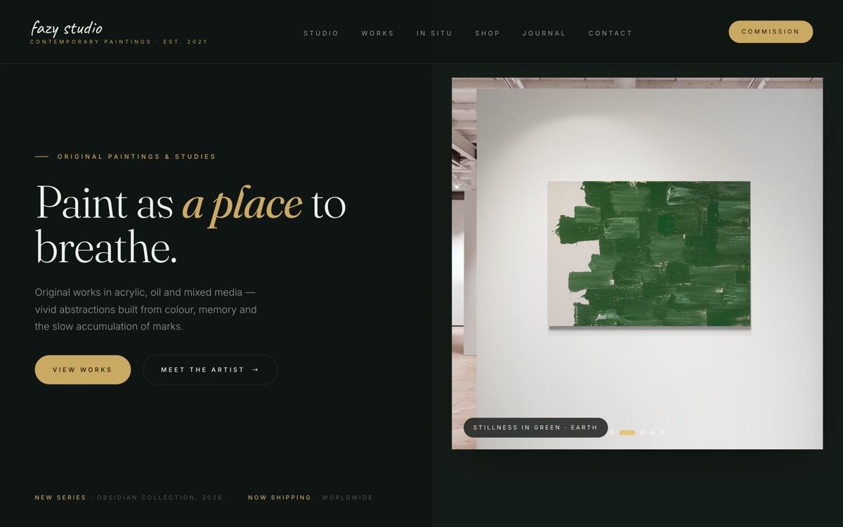 fazy.studio website